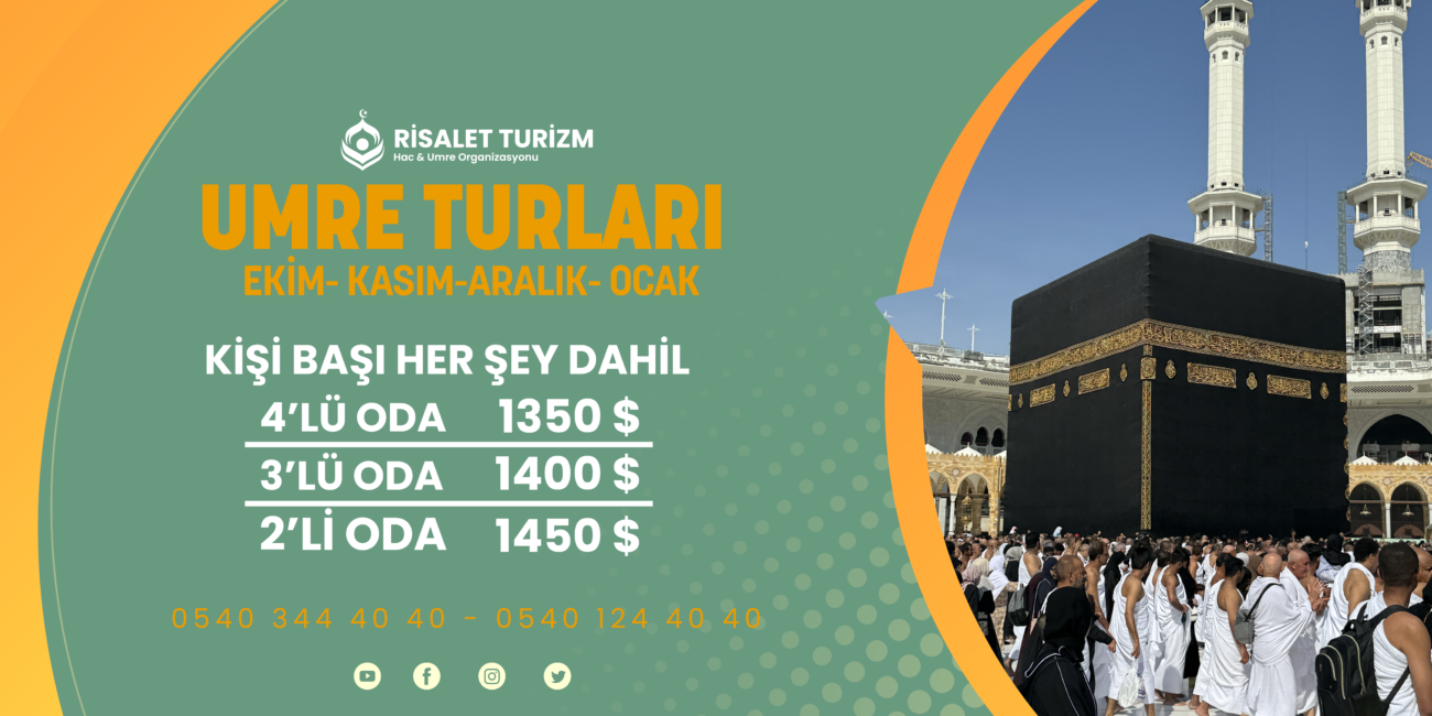 Anasayfa | Risalet Turizm umre turlari | Risalet Turizm